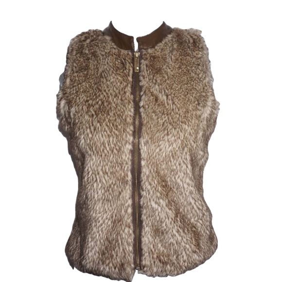 Kensie Girl Other - NORDSTROM KENSIE GIRL FAUX FUR VEST JUNIORS LG